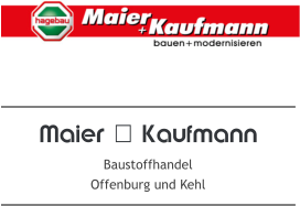 Maier + Kaufmann Baustoffhandel