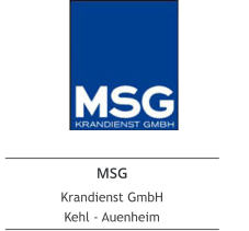 MSG Krandienst GmbH Kehl - Auenheim